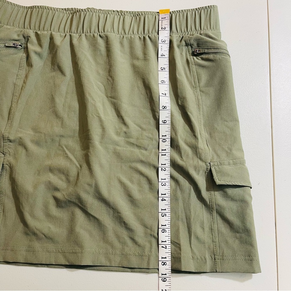 Avalanche Olive Green Outdoor Hiking Cargo Skort Women Size Medium Activewear - Picture 9 of 10